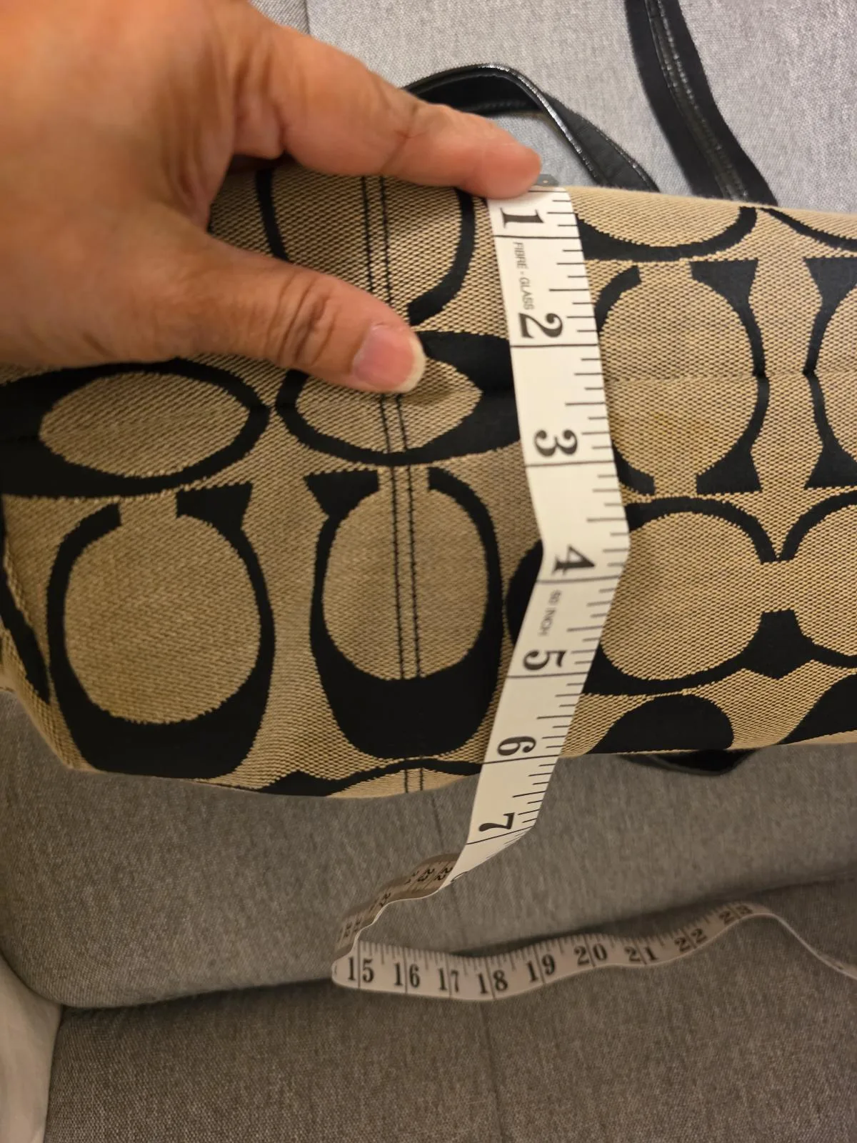 Vintage Coach Poppy Daisy Signature Satchel/Tote – photo 11