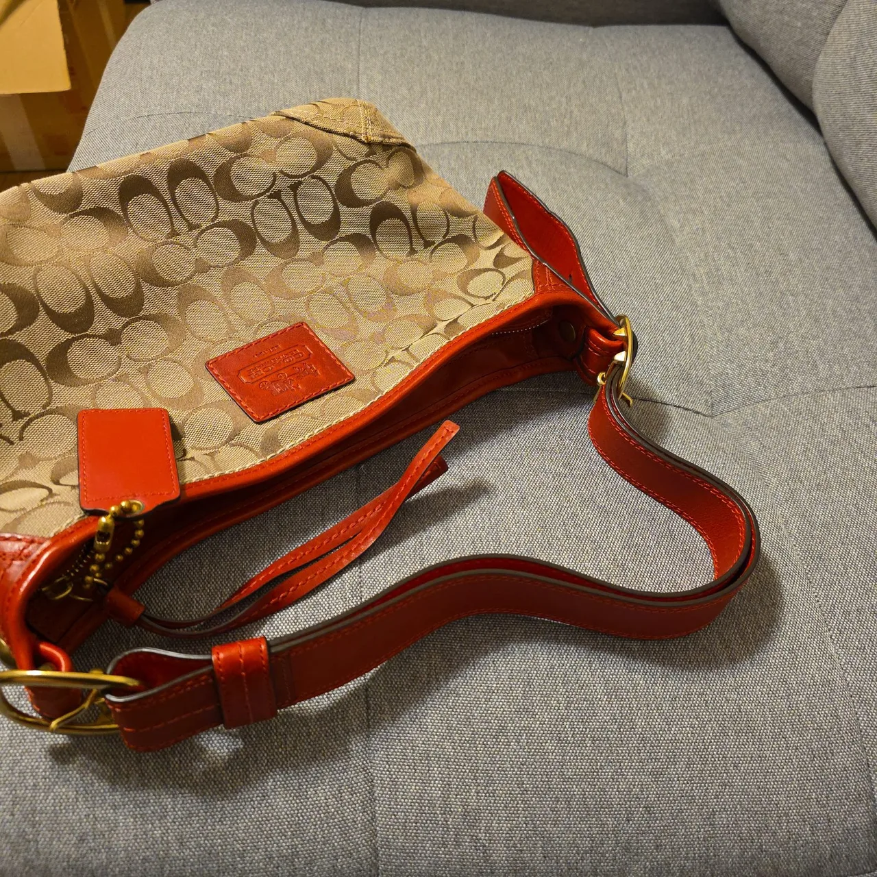 ✨ Vintage Coach Bleecker Signature East/West Shoulder Bag ✨ — photo 8