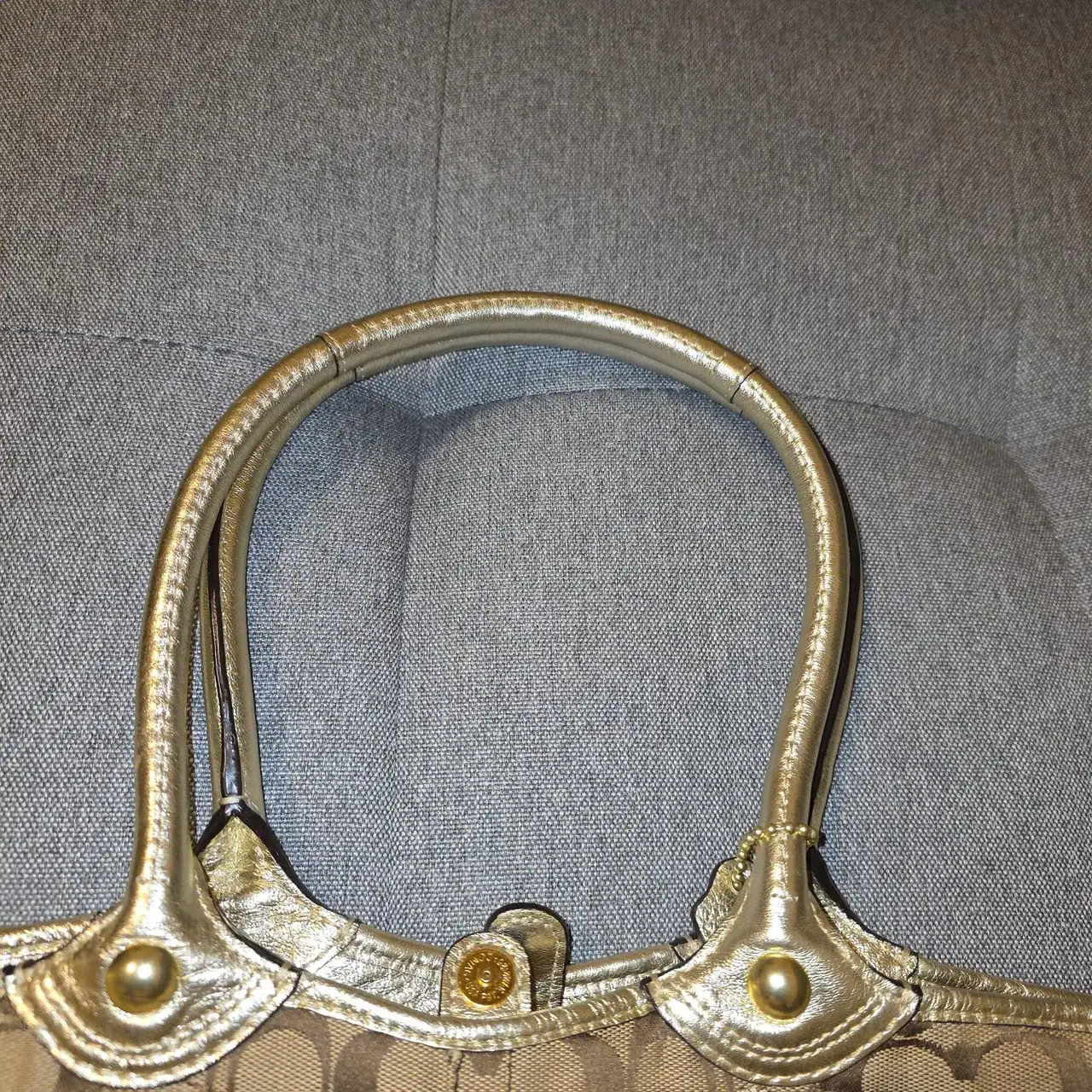 Vintage Coach Bleecker Floral Signature Appliqué Tote Bag – photo 10