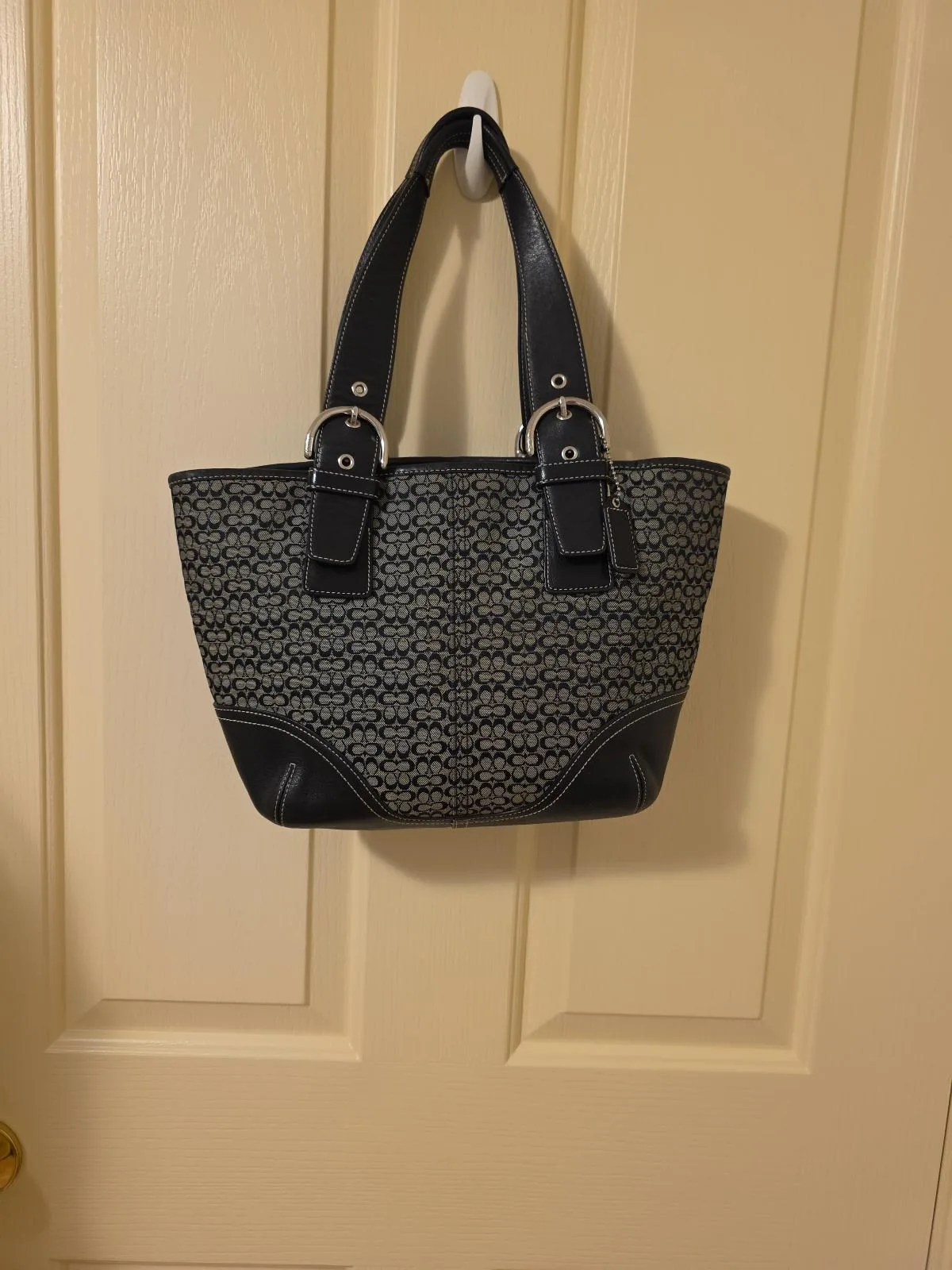 Y2K Vintage Coach Soho Signature Tote – photo 2