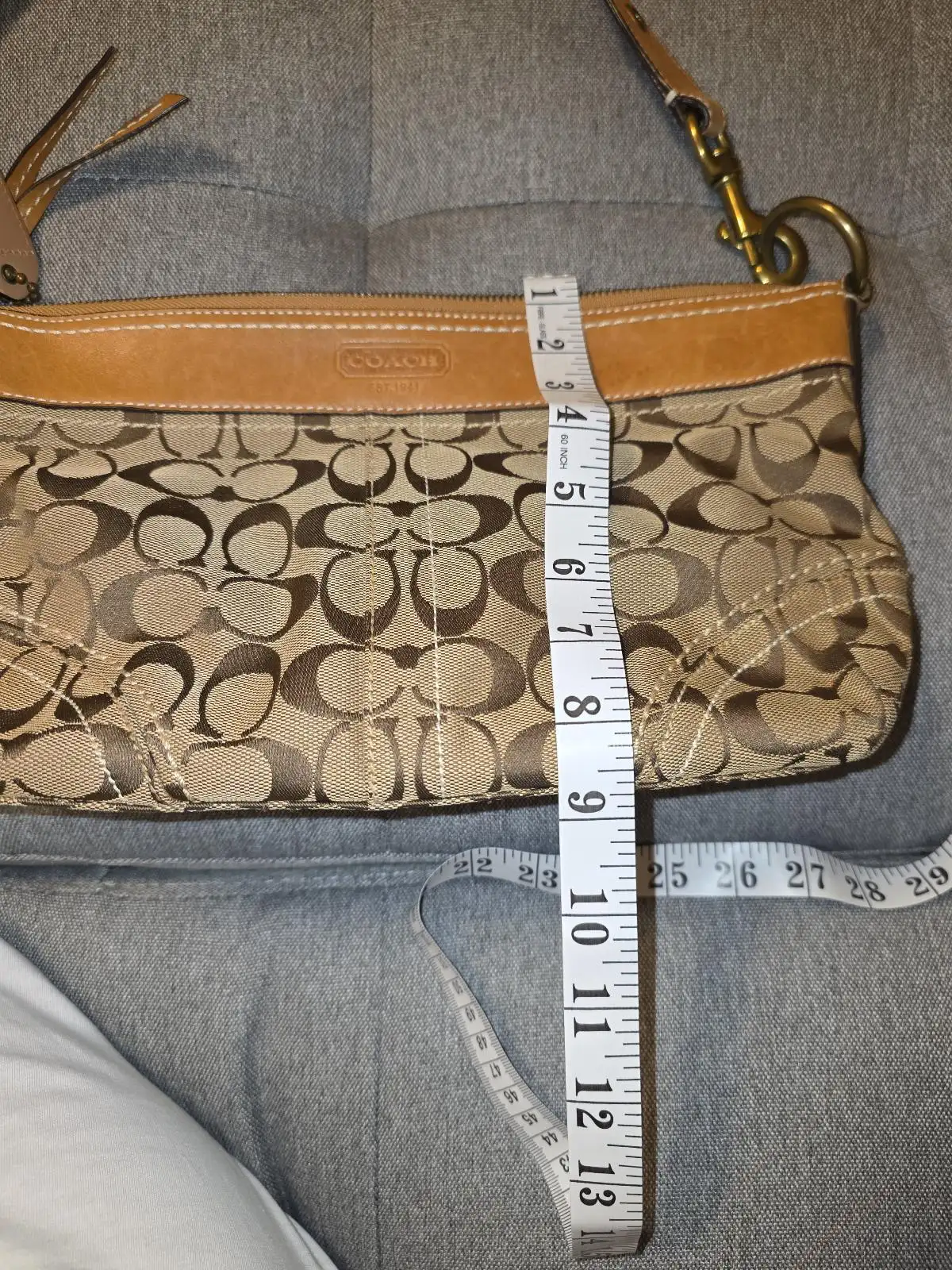 Vintage Coach Signature Sufflette Shoulder Bag – photo 9