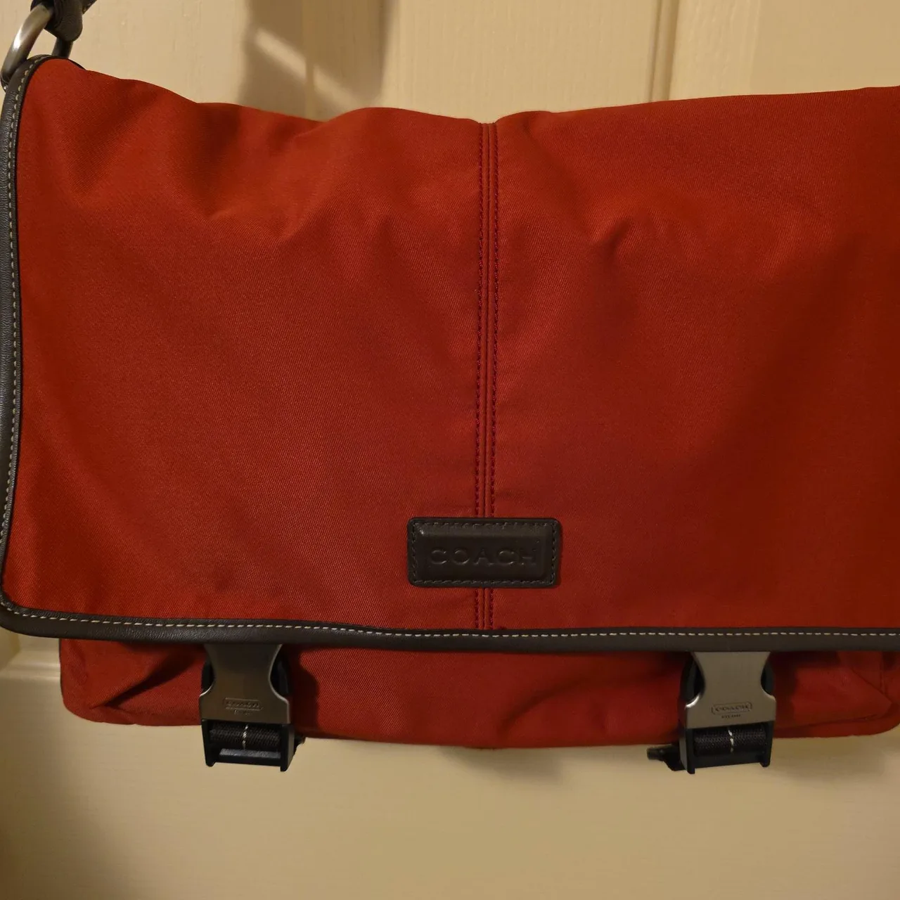 Vintage Coach Nylon Messenger Bag 🧡 — photo 3