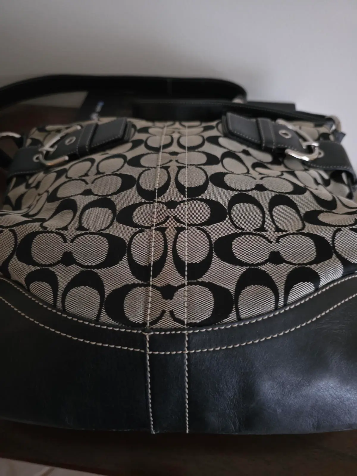 Vintage Coach Soho Signature Jacquard Duffle Bag – photo 6