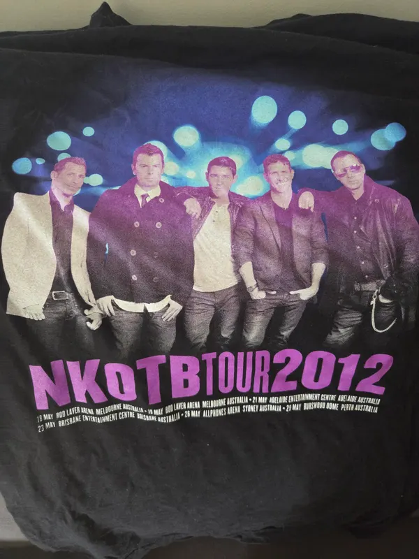 Nkotb Australia tour Tshirt