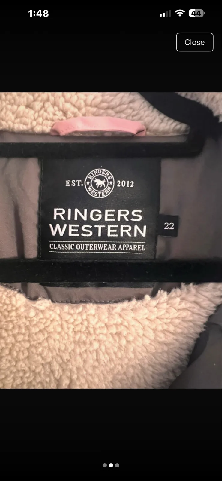 Ringers western vest — photo 2