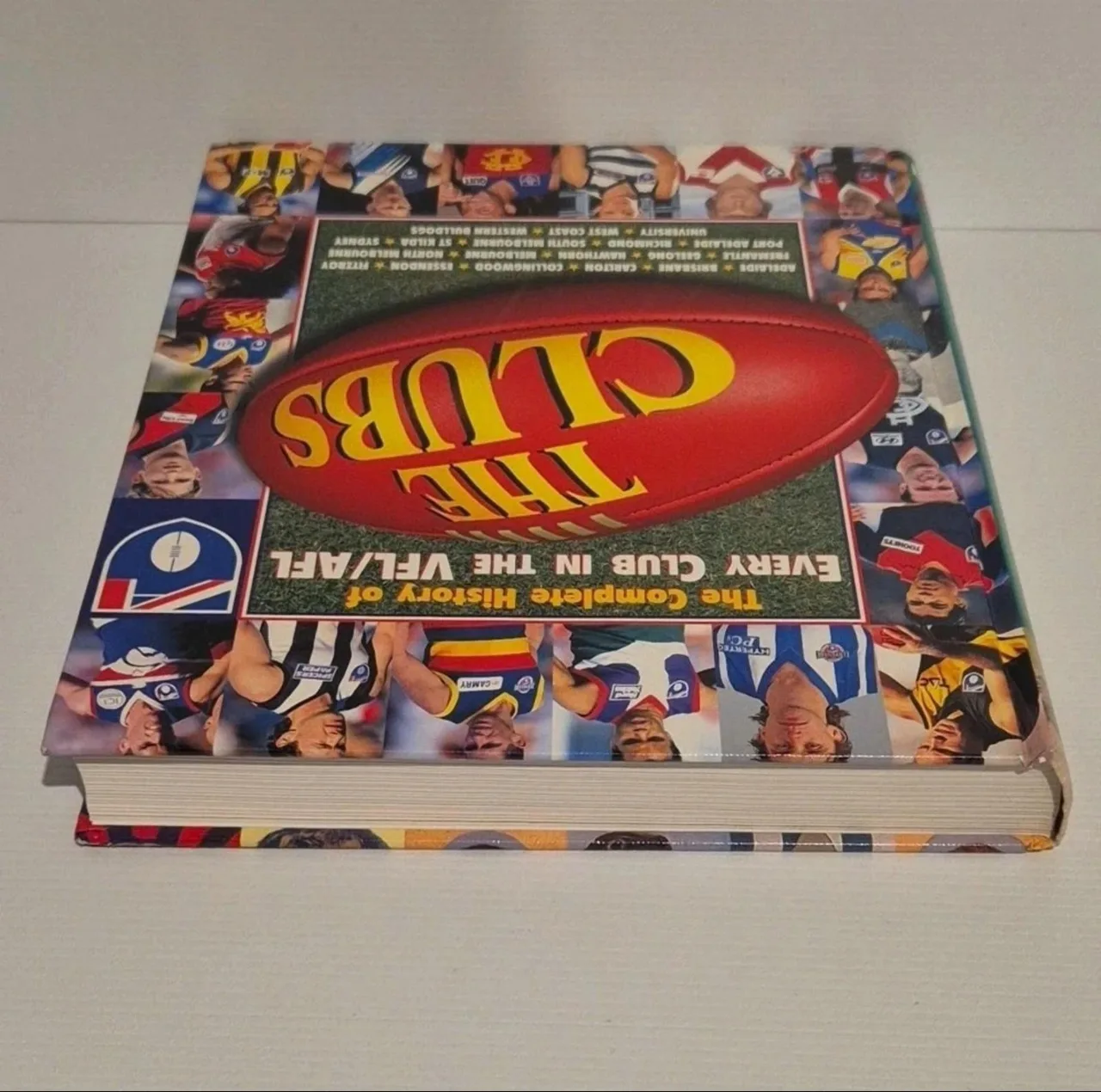 The Clubs Complete History of Every Club in the VFL/AFL Hardcover 1998 Vintage — photo 3