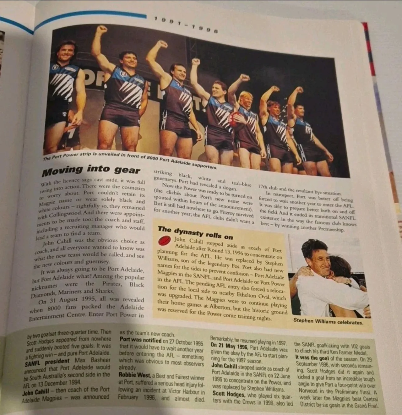 The Clubs Complete History of Every Club in the VFL/AFL Hardcover 1998 Vintage — photo 9