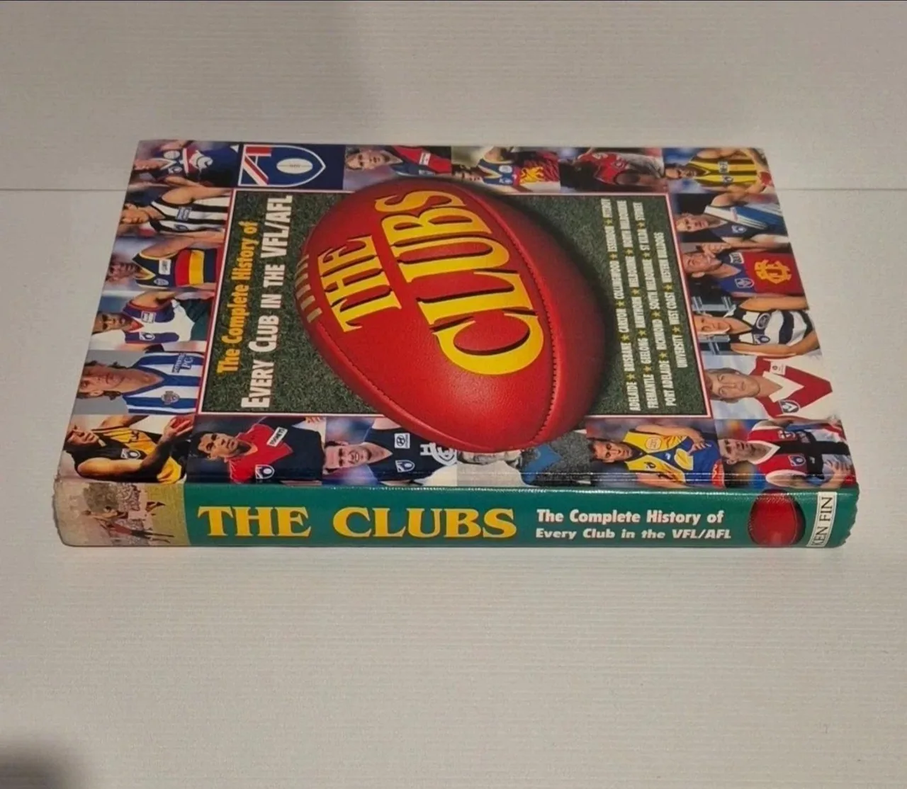The Clubs Complete History of Every Club in the VFL/AFL Hardcover 1998 Vintage — photo 4