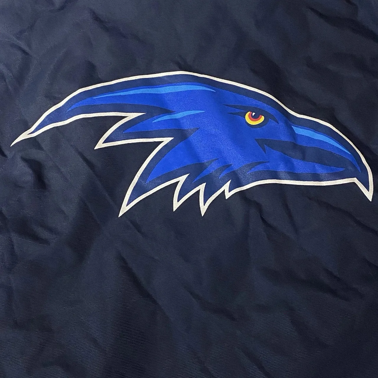 Vintage Official AFL Adelaide Crows Full Zip Jacket Medium Oversized Retro 90s — photo 5