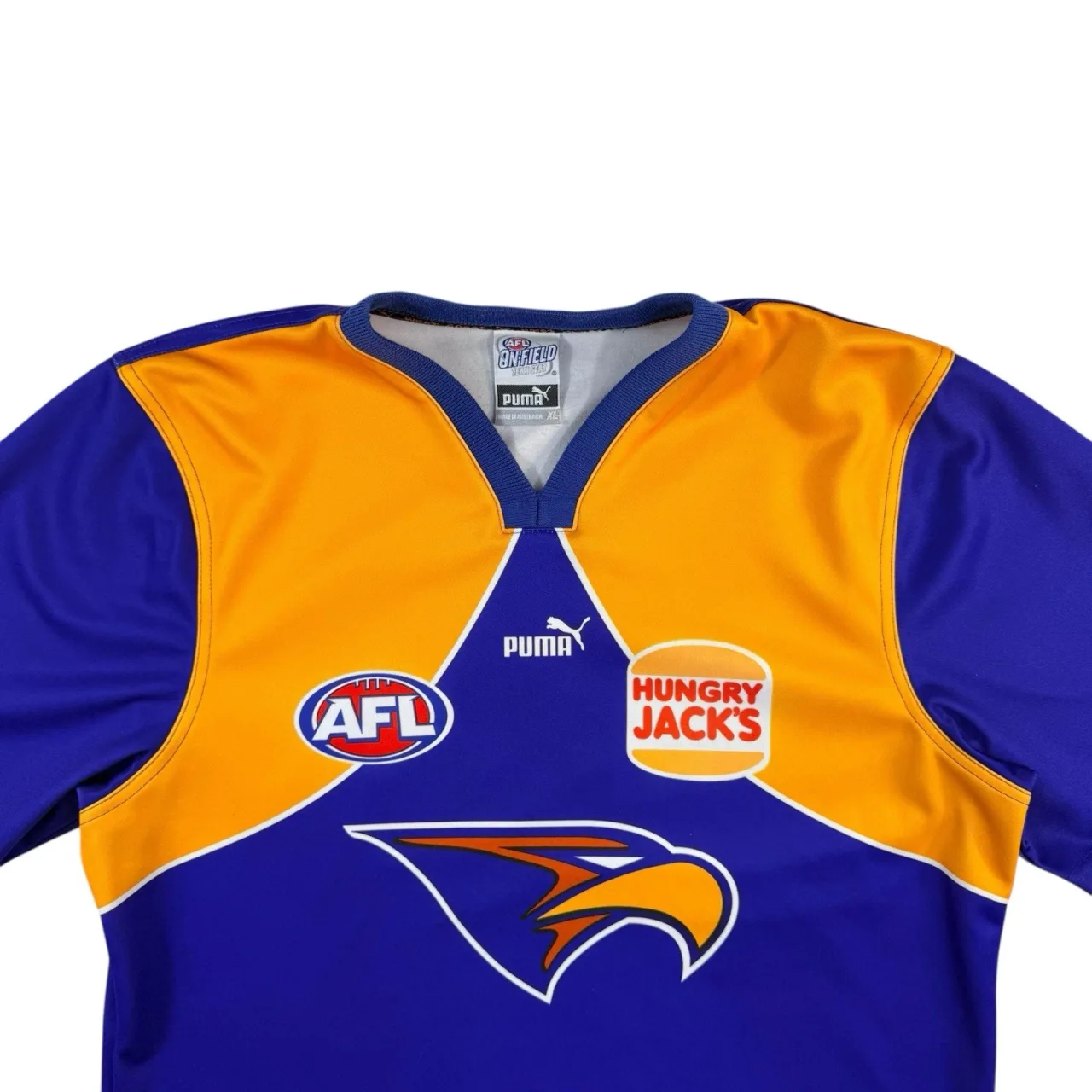 West Coast Eagles AFL Guernsey Jersey Puma Hungry Jacks Size XL Australia — photo 6
