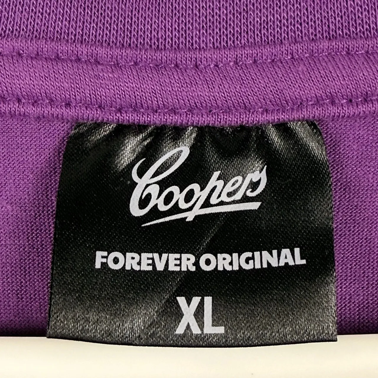 Coopers Brewery XPA T Shirt Mens XL Purple Short Sleeve Extra Pale Ale Tee — photo 5