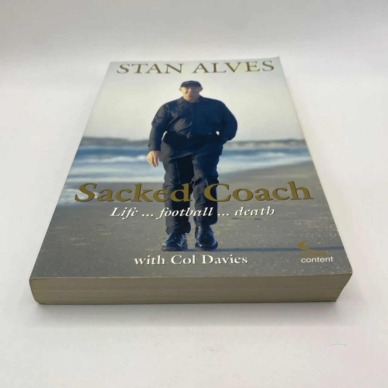 Sacked Coach: Life, Football, Death by Stan Alves Col Davies AFL St Kilda Book — photo 5