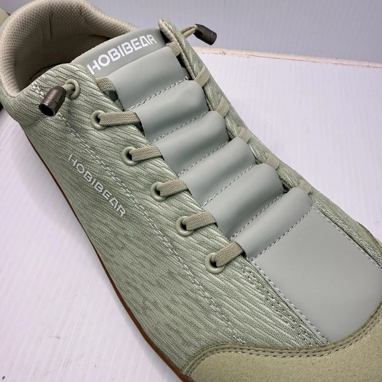 HOBIBEAR Barefoot Shoes Mens size 47 Sage Green Wide Toe Box Minimalist Sneakers — photo 2