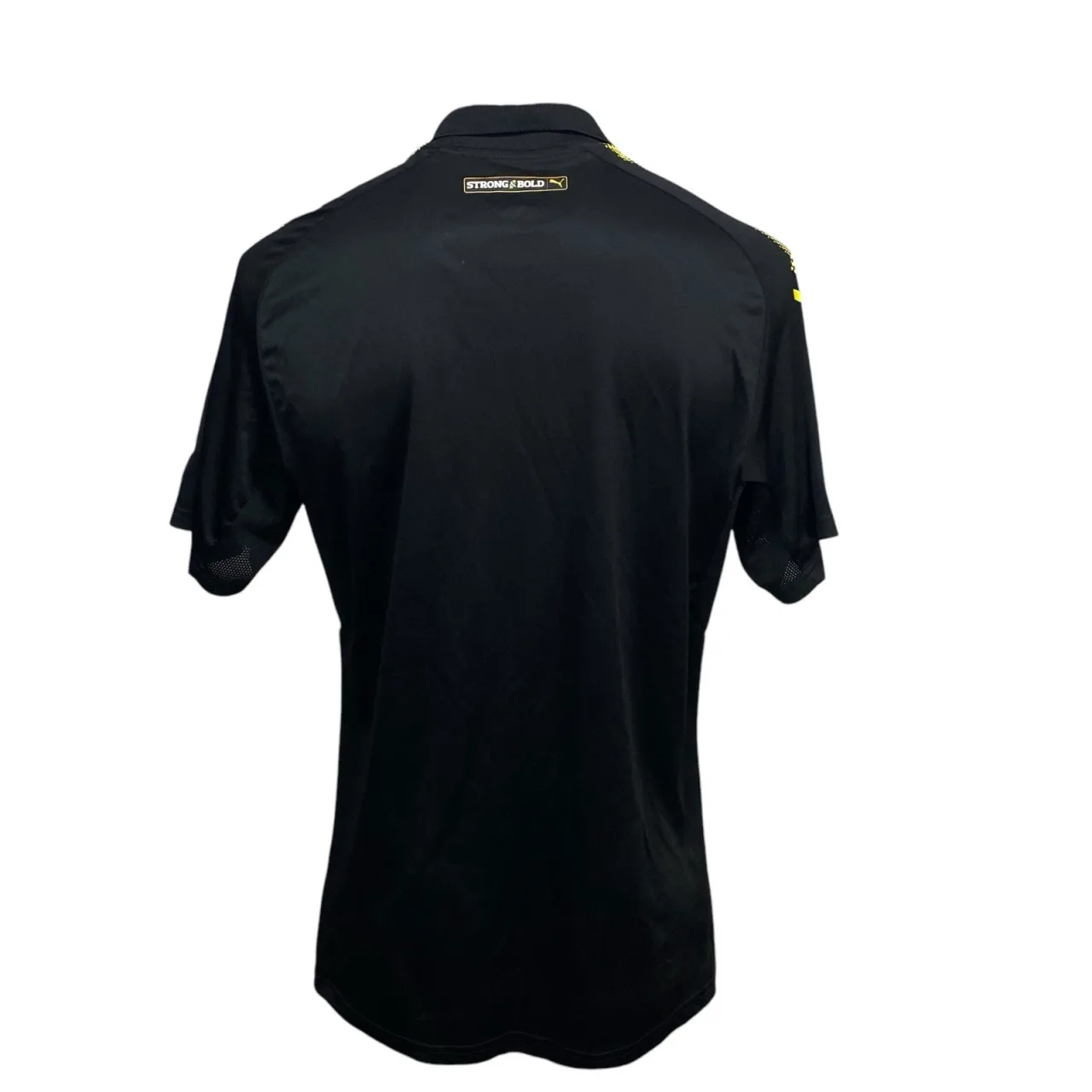 Richmond Tigers AFL Puma Polo Shirt Jeep NIB Mens Size L Black Yellow — photo 2