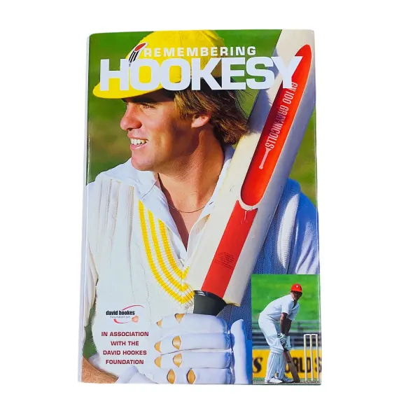 Remembering Hookesy David Hookes Hardcover Book 2004 Aussie Cricket Sports