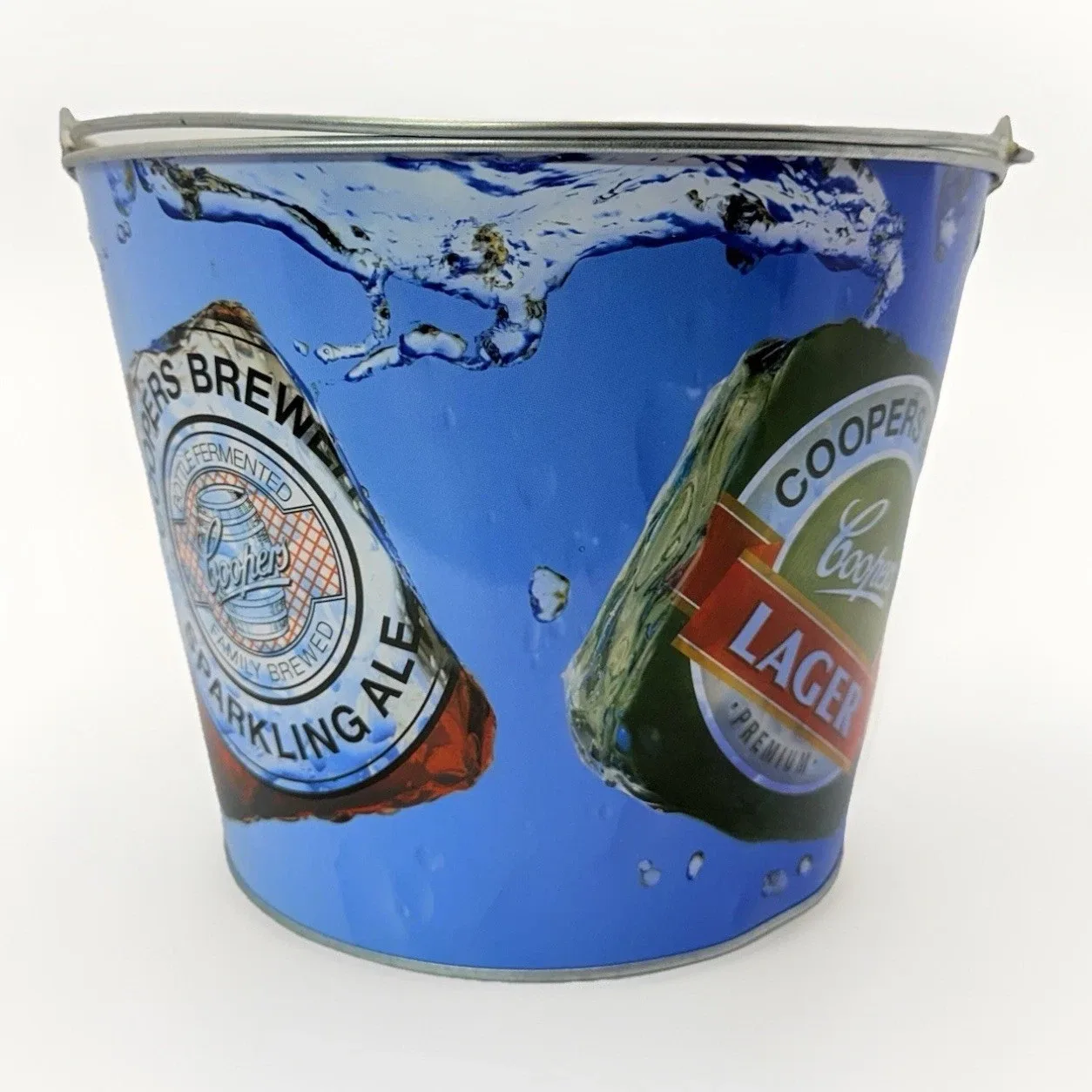 Coopers Brewery Metal Beer Ice Bucket Pale Ale Sparkling Ale Lager Galvanised — photo 3