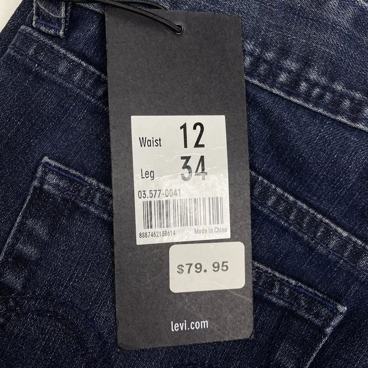Levis 577 Super Skinny Jeans Womens AU12 Blue NWT – photo 6