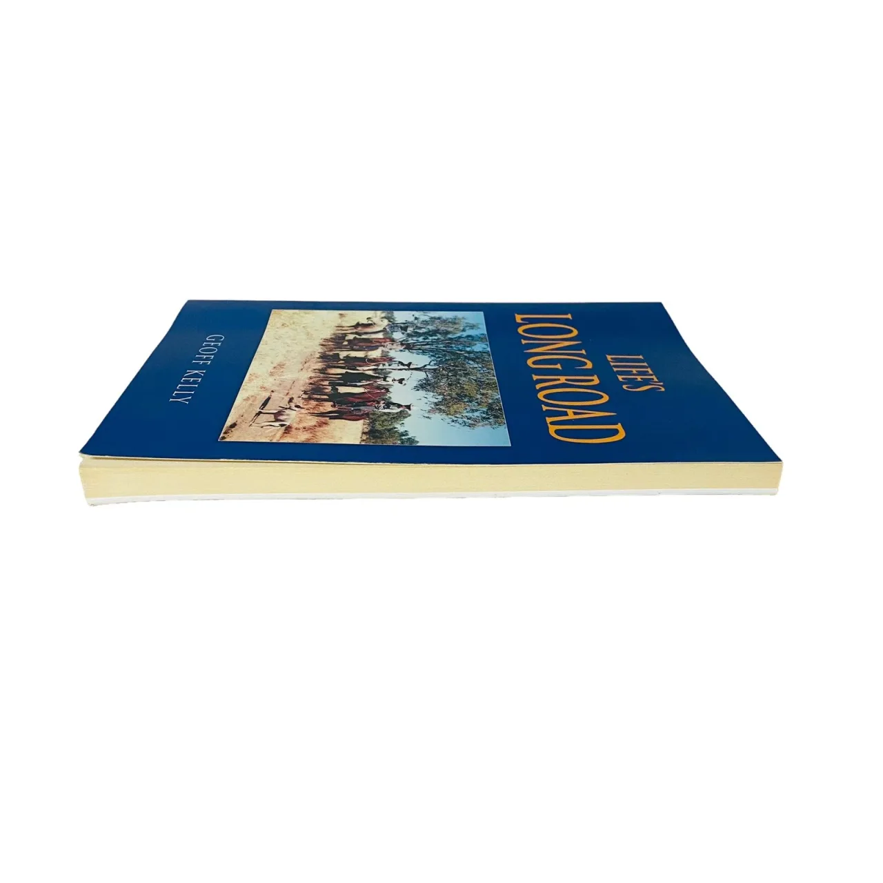 Lifes Long Road Geoff Kelly Signed Paperback Book 2017 First Edition Outback His — photo 7