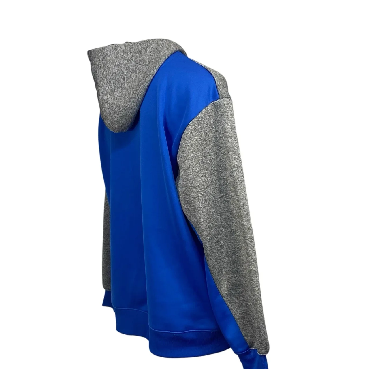 West Coast Eagles AFL Mens Full Zip Hoodie Jumper Size 2XL Royal Blue Grey — photo 8