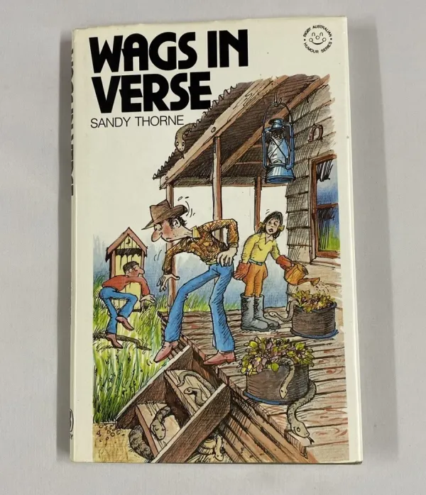 Wags In Verse Sandy Thorne Rigby Australian Humour Series 1984 Vintage Poetry