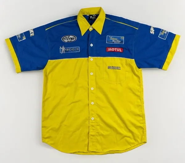 Suzuki Pit Crew Team Telefónica MoviStar Racing Shirt Size L
