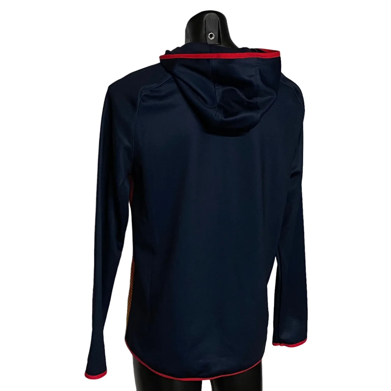 Adelaide Crows AFL ISC On Field Mens Full Zip Hoodie Size M Navy Red Toyota — photo 2