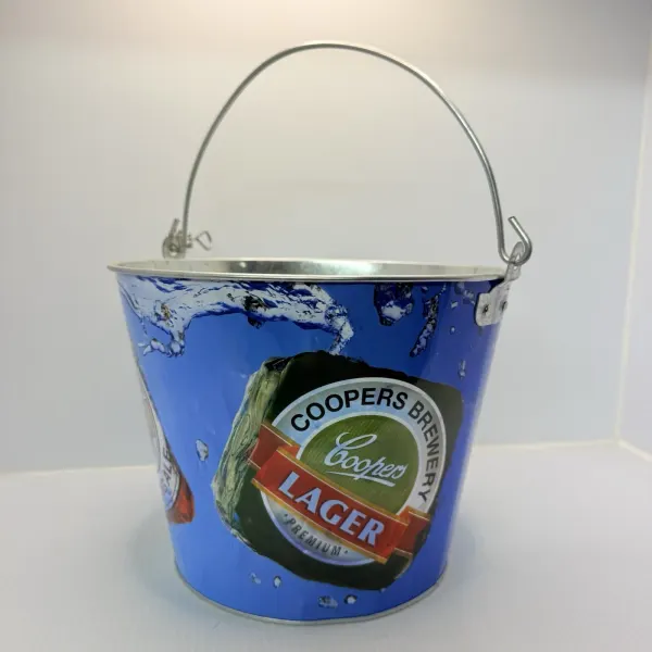 Coopers Brewery Metal Beer Ice Bucket Pale Ale Sparkling Ale Lager Galvanised