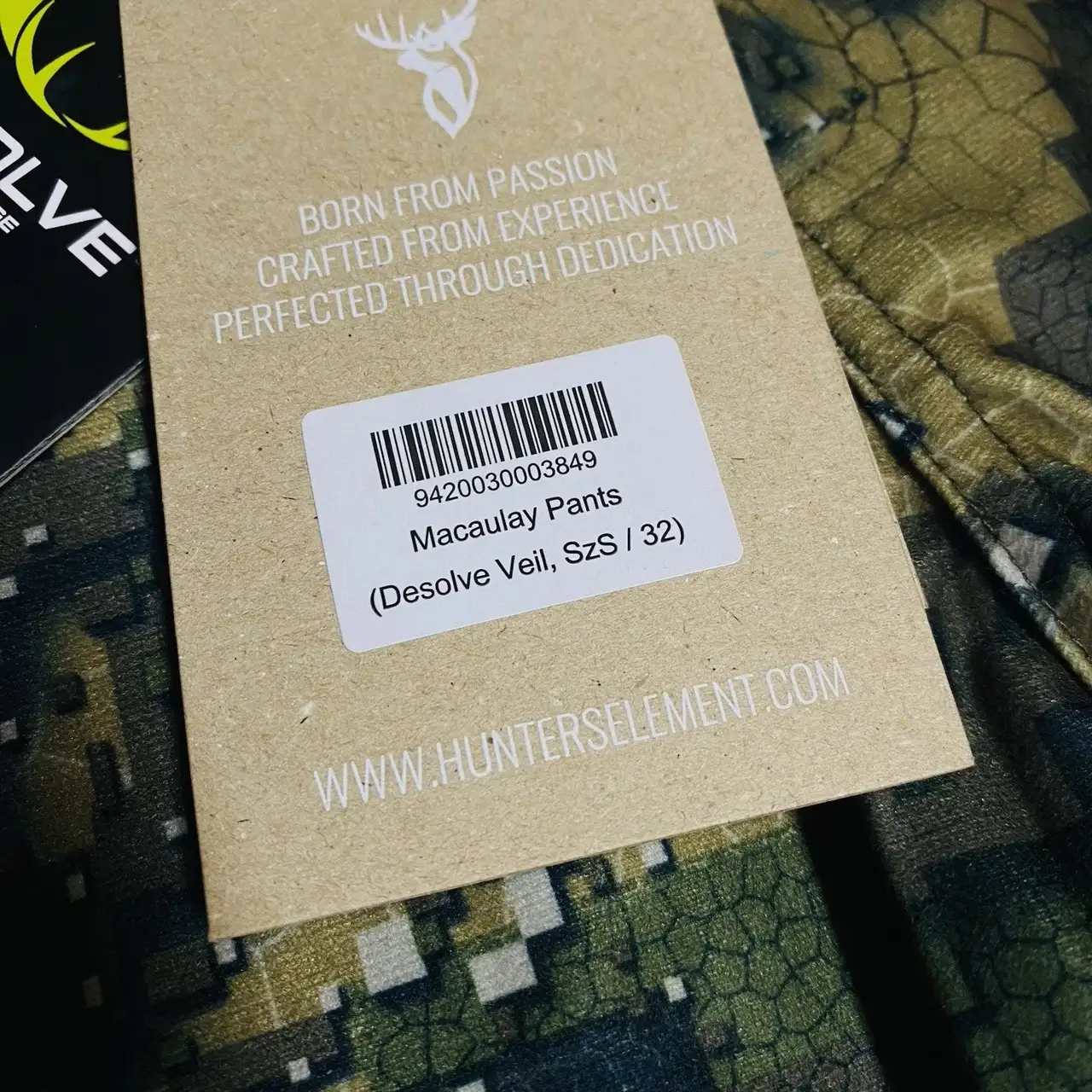 Hunters Element Macaulay Pants Men's W32 X L31 Desolve Veil Green Camouflage NWT – photo 8