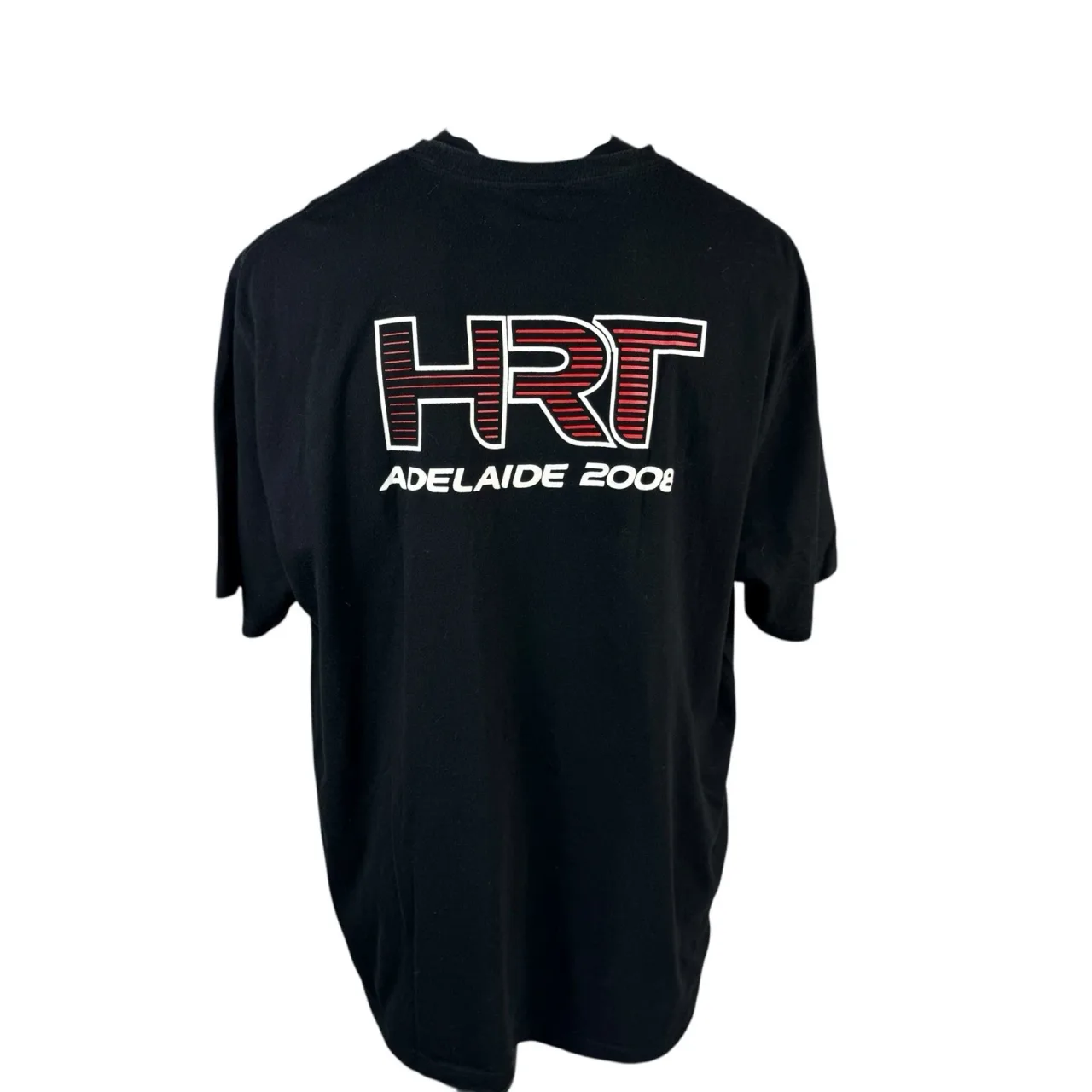 HRT Holden Racing Team T Shirt 2XL Black 1998 2008 Adelaide 500 V8 Supercars — photo 2