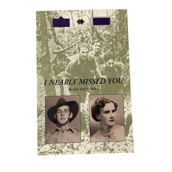 I Nearly Missed You John Jack Holder Signed Inscribed 2005 Paperback Biography