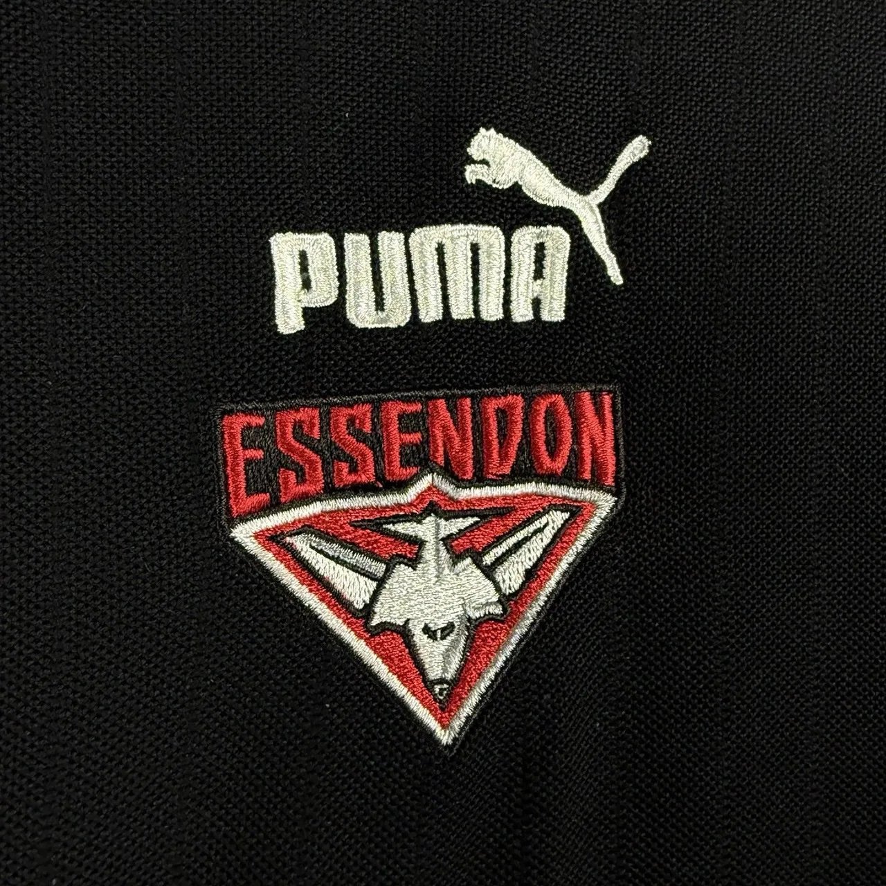 Essendon Bombers AFL Puma On-Field Long Sleeve Training Sweater Men XL Black/Red — photo 9