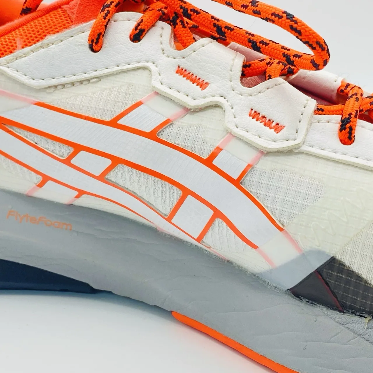ASICS Gel-Lyte XXX Men’s US8 White Flash Coral Running Shoes — photo 4
