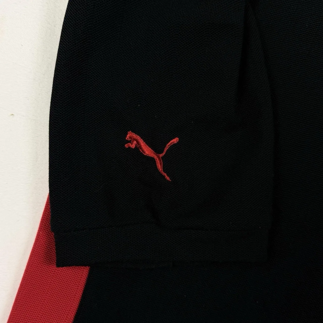 Essendon Bombers AFL Puma On-Field Long Sleeve Training Sweater Men XL Black/Red — photo 4