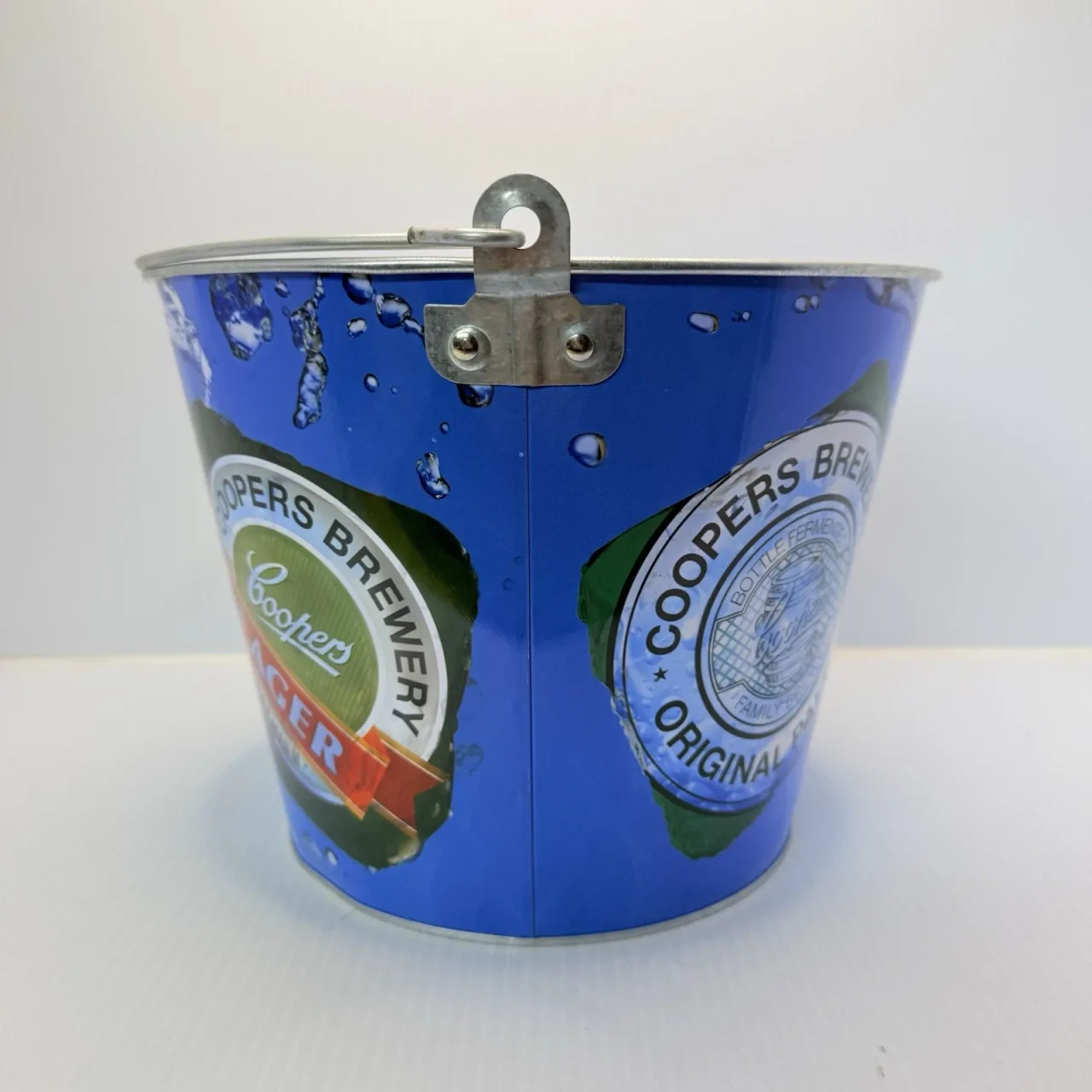 Coopers Brewery Metal Beer Ice Bucket Pale Ale Sparkling Ale Lager Galvanised — photo 5