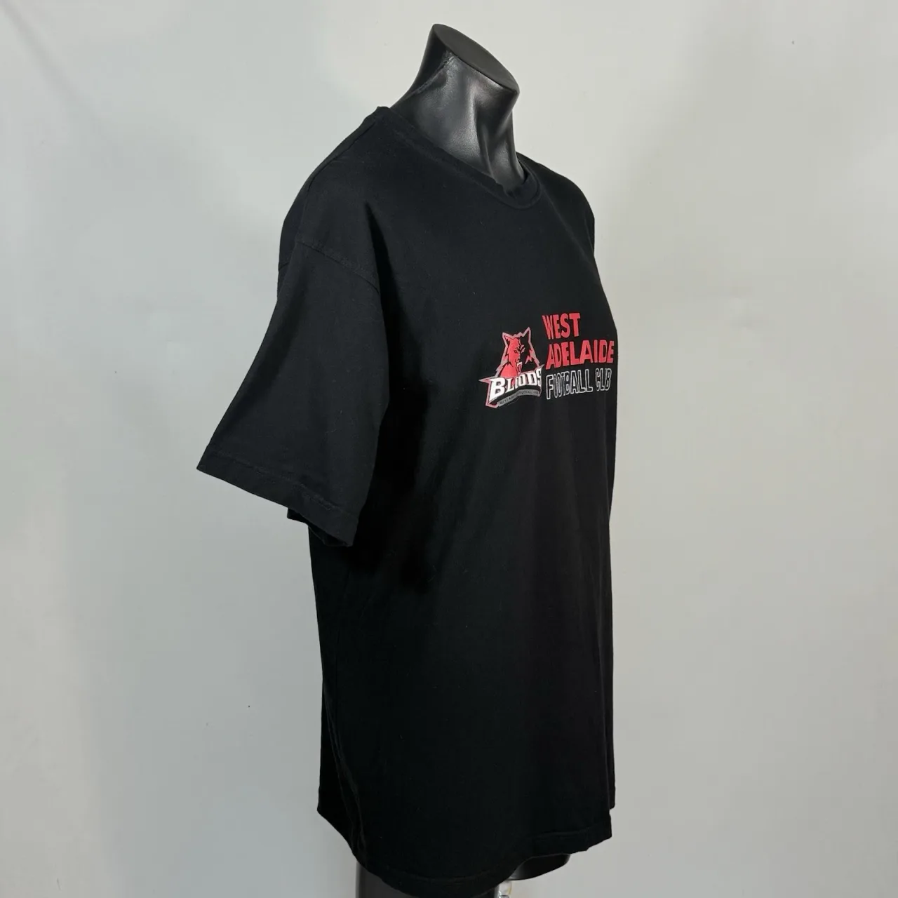 West Adelaide Football Club Bloods T-Shirt Mens 3XL SANFL Ramo Black SANFL — photo 8