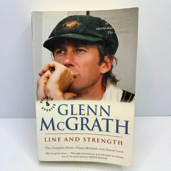 Line and Strength Glenn McGrath Book 2010 Edition Australian Cricket Biography