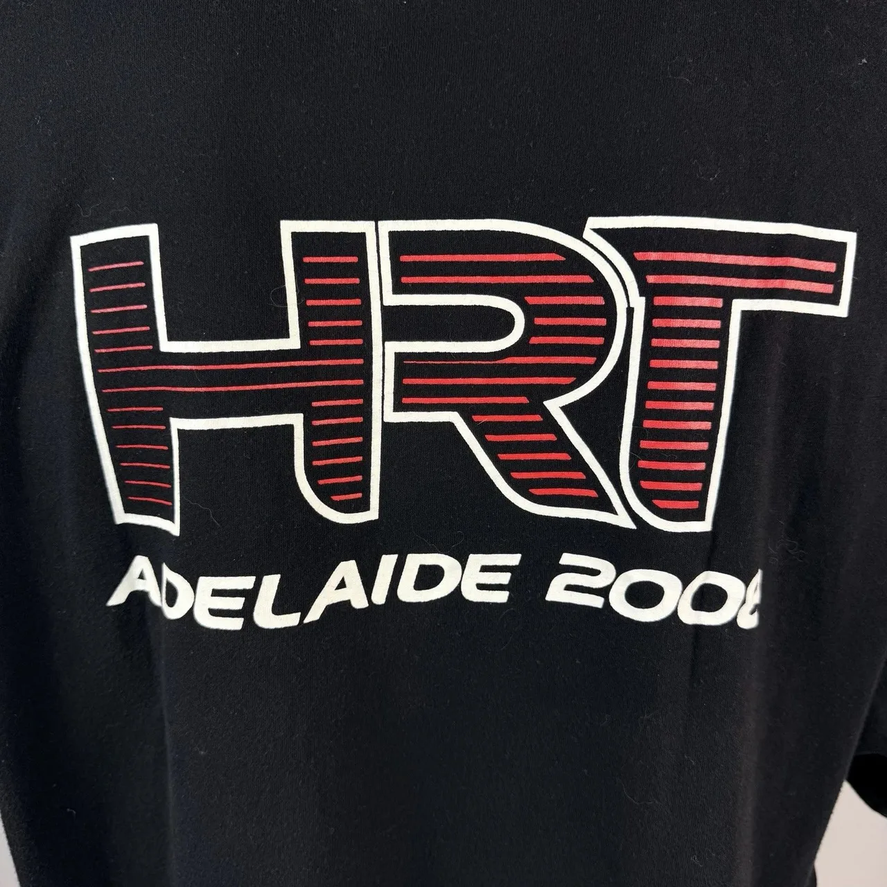 HRT Holden Racing Team T Shirt 2XL Black 1998 2008 Adelaide 500 V8 Supercars — photo 6