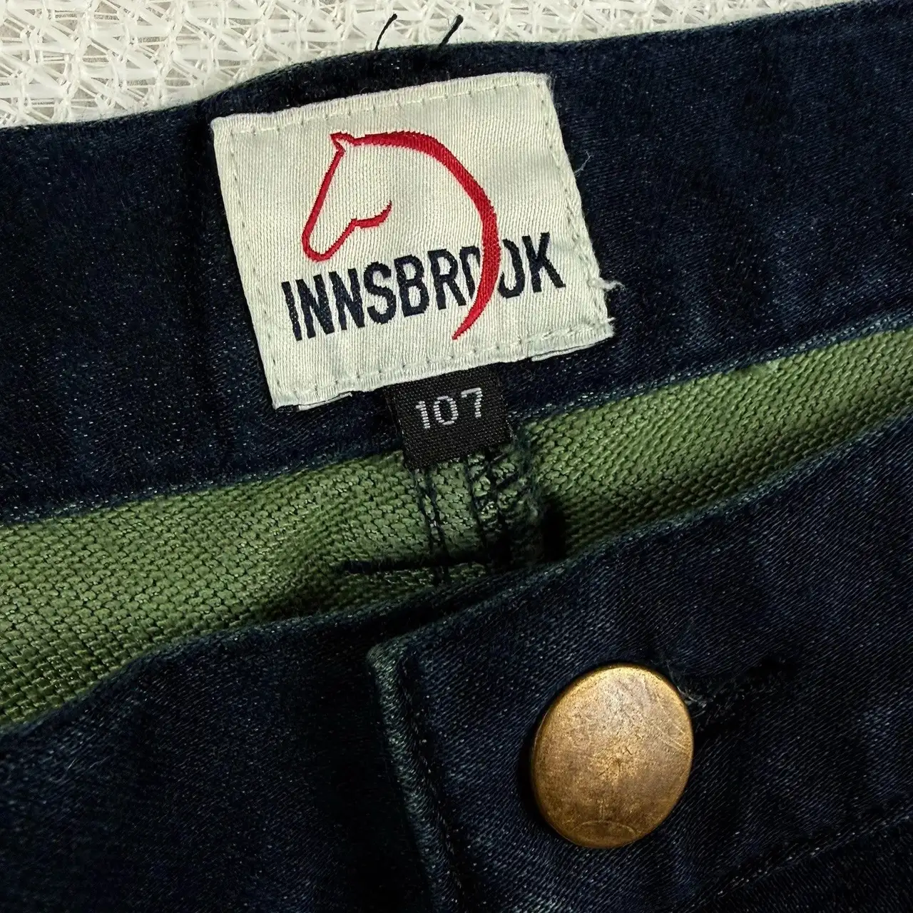 Innsbrook Mens Dark Wash Stretch Jeans 107R Dark Indigo Denim NWT – photo 4
