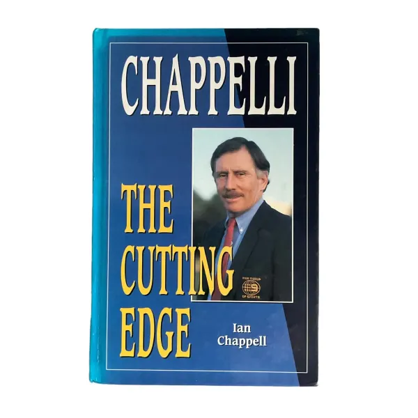 Chappelli The Cutting Edge Ian Chappell HC Book Vintage Aussie Cricket