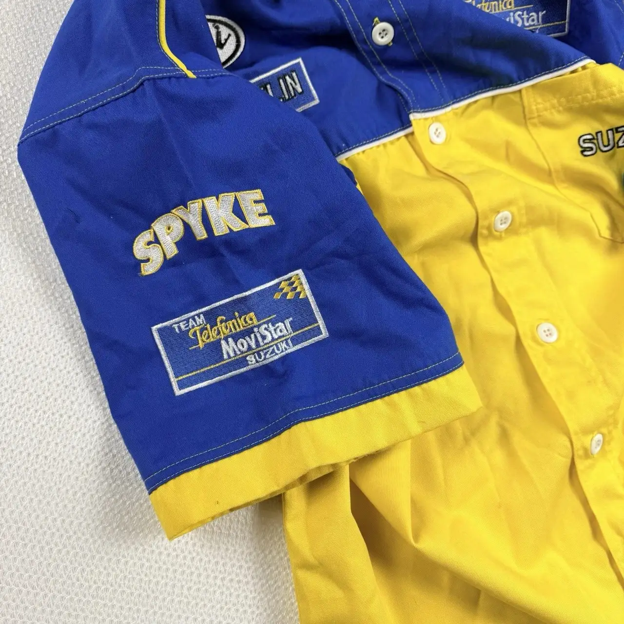 Suzuki Pit Crew Team Telefónica MoviStar Racing Shirt Size L – photo 6