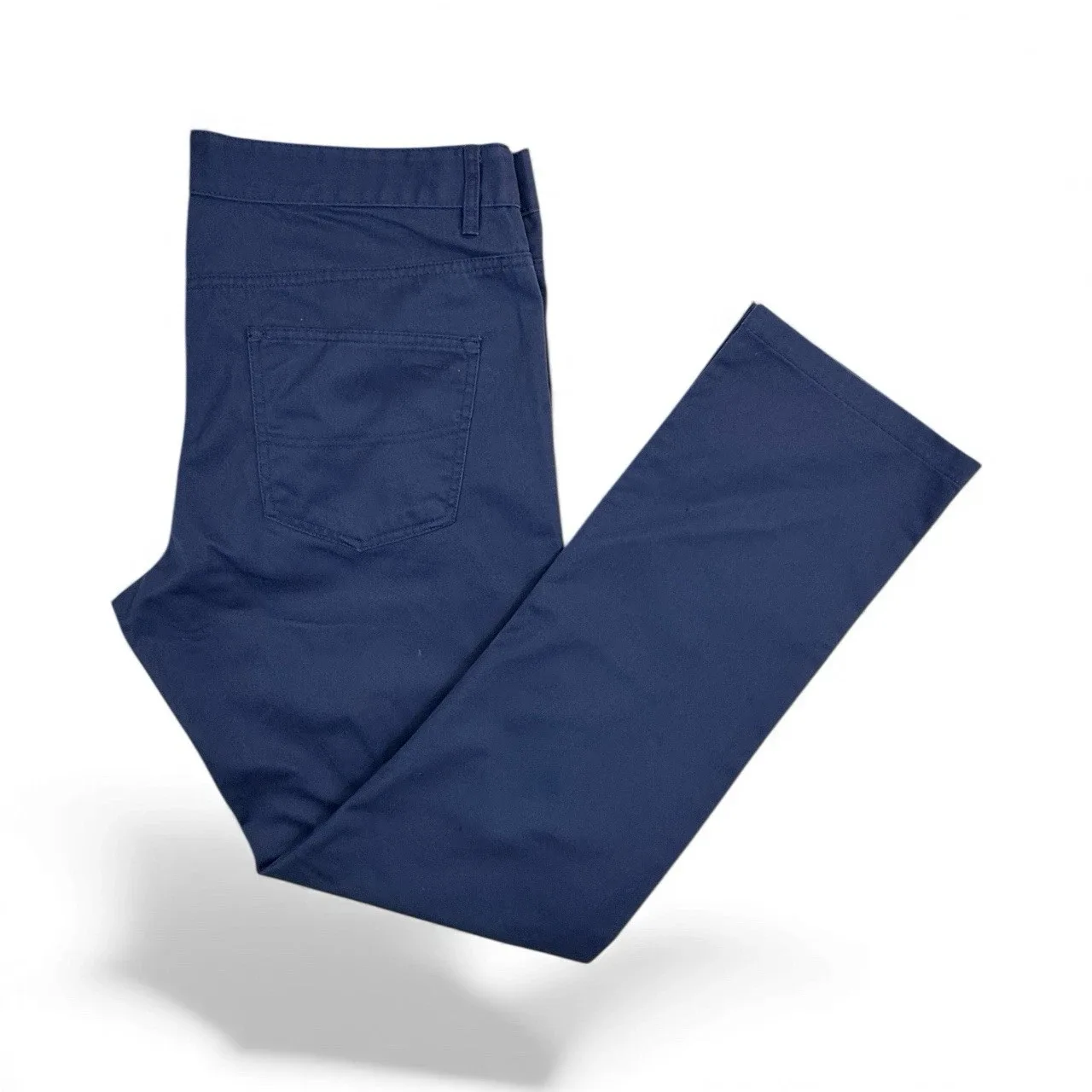 J. Hart & Bros. Chino Trousers Pants Men's 38 x 34 Navy Blue Regular Fit – photo 6