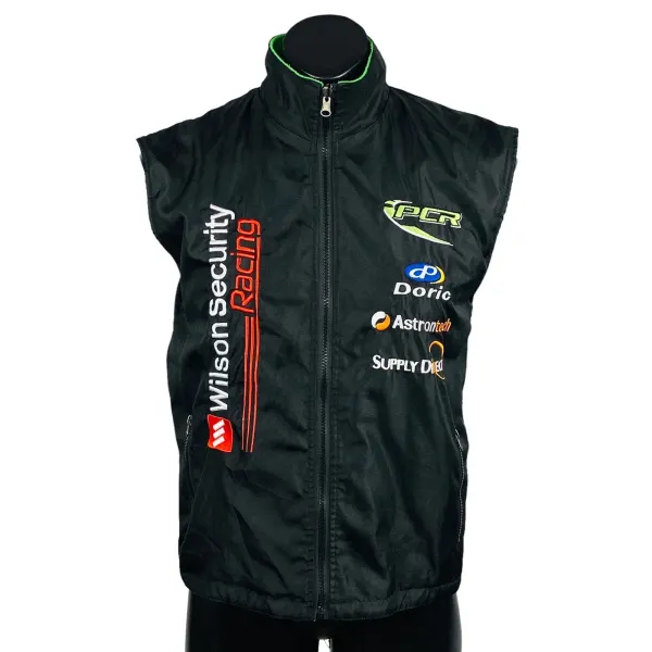 V8 Supercars Wilson Security Racing Sleeveless Vest Size M