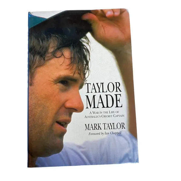 Taylor Made Mark Taylor Hardcover Book 1995 1st Ed Australian Cricket Captain