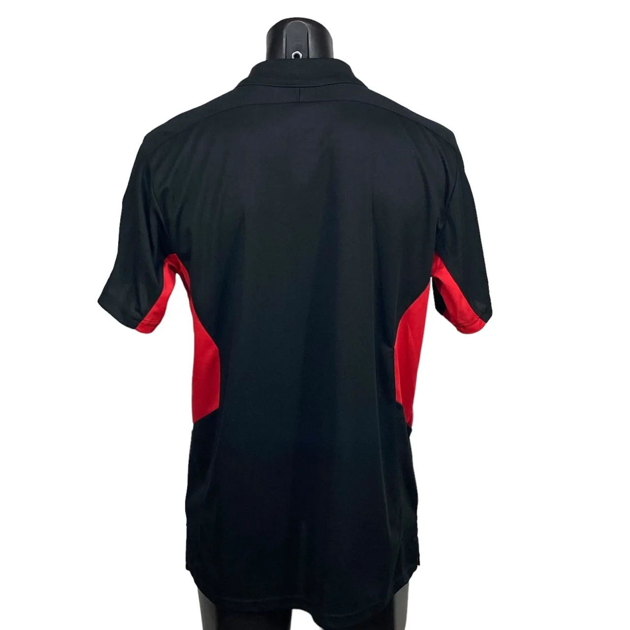 Essendon Bombers AFL Mens Short Sleeve Polo Shirt Black Red Size M — photo 7
