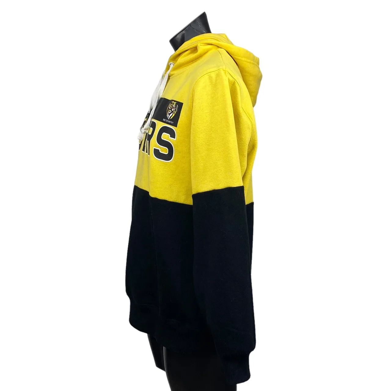 Richmond Tigers AFL Mens Pullover Hoodie Jumper Size 3XL Yellow Black Graphic — photo 6