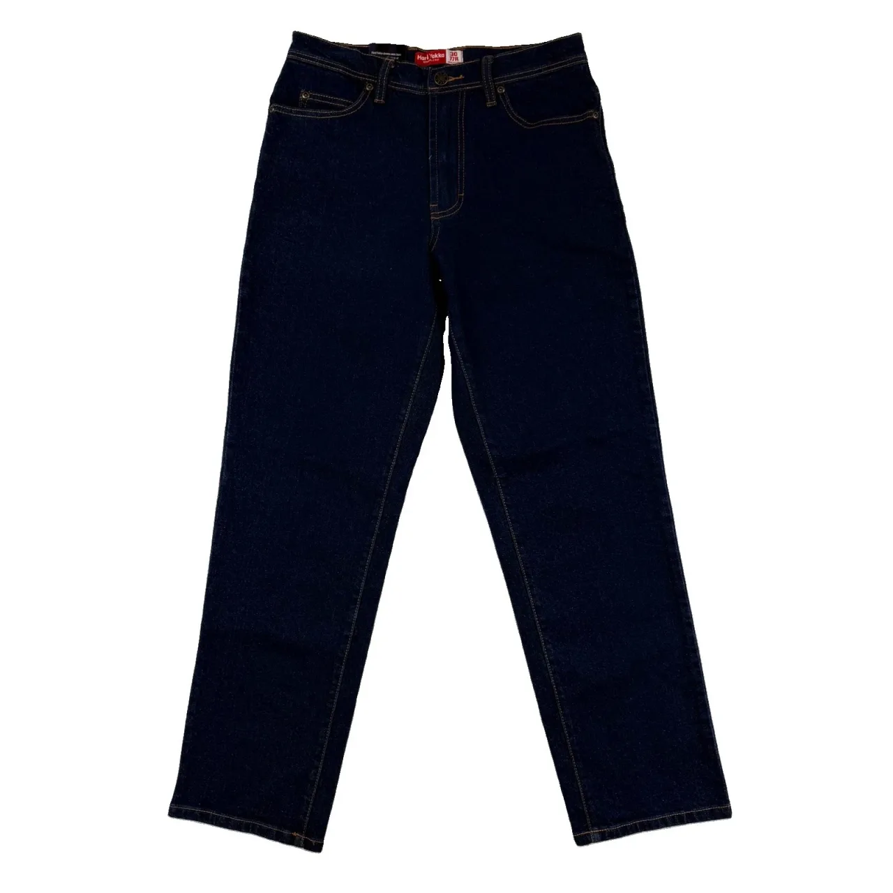 Hard Yakka Denim Work Jeans Mens Size 77R W30 Navy – photo 2