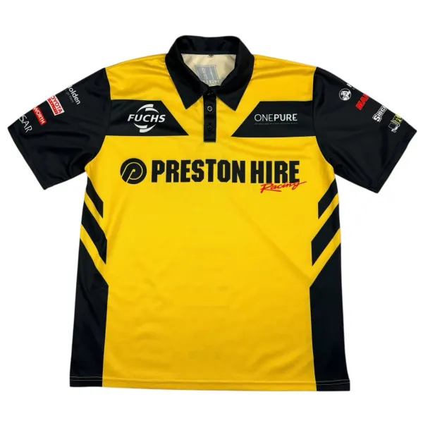 Preston Hire Racing Lee Holdsworth V8 Supercars Team Polo Shirt Mens 2XL XXL