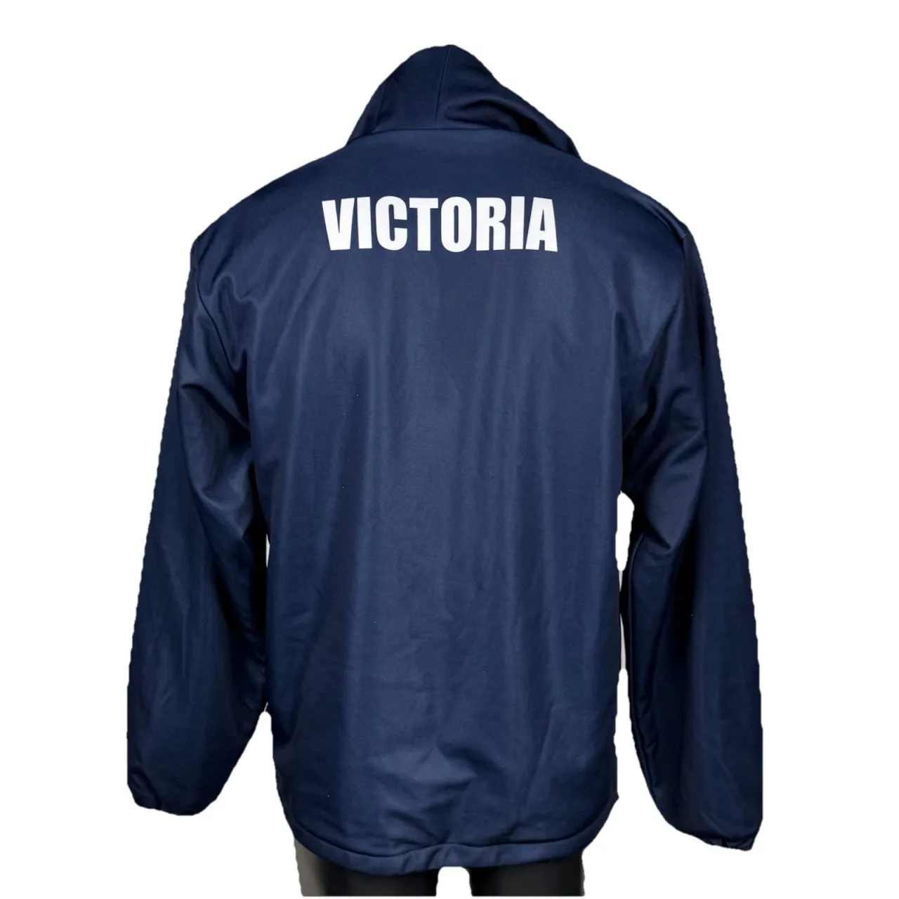 Victoria Big V State Of Origin AFL Hoodie Mens Size Medium Kombat Navy Blue Jump — photo 2