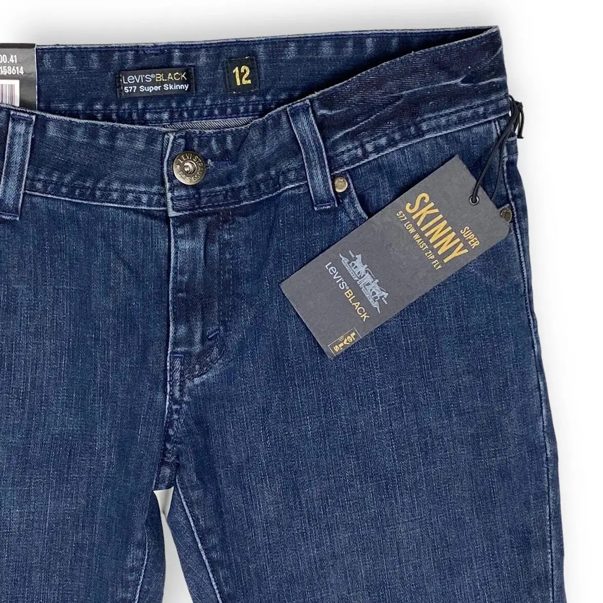 Levis 577 Super Skinny Jeans Womens AU12 Blue NWT – photo 9