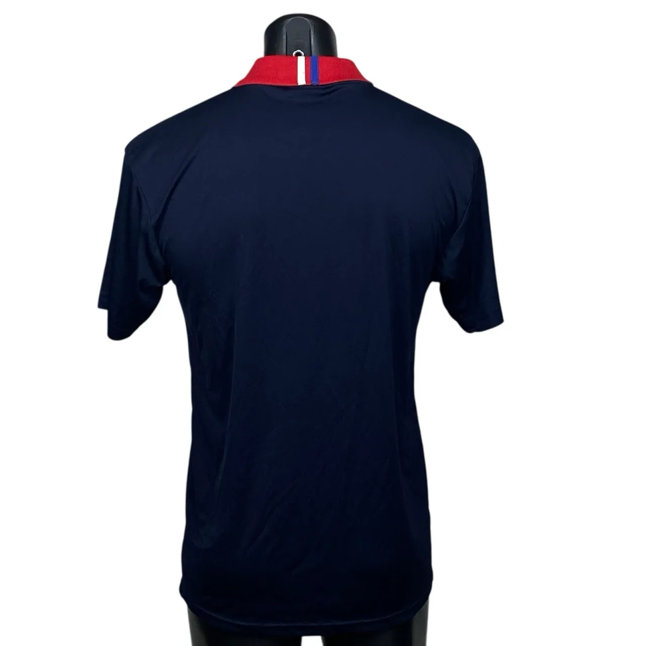 Western Bulldogs FC AFL Mens Size Small Polo Shirt Navy Blue Red Official Tag — photo 2